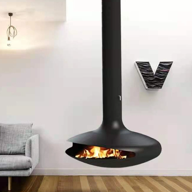 Wood Burning Hanging Fireplace